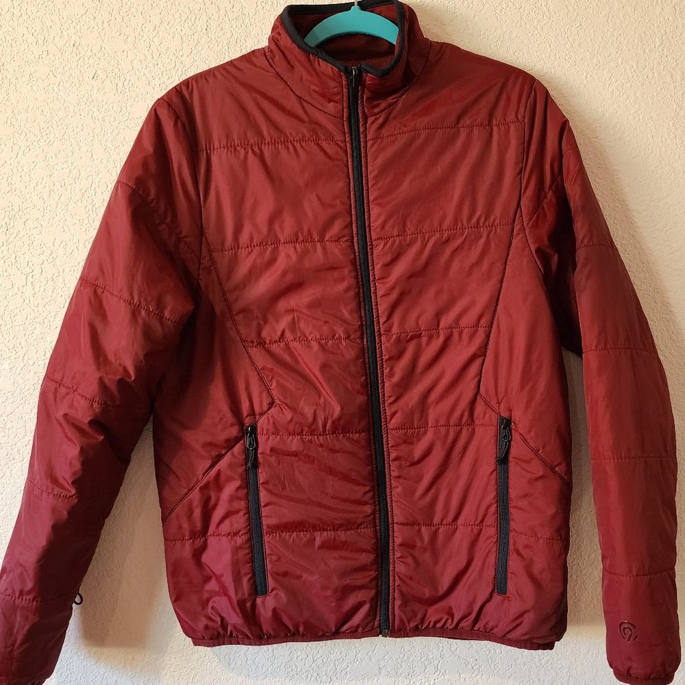 Champion Men Water-resistant Hooded Down Puffer Coat Size Small